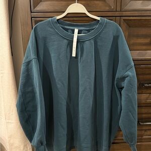 Lululemon Teal Crewneck Sweatshirt Size 16